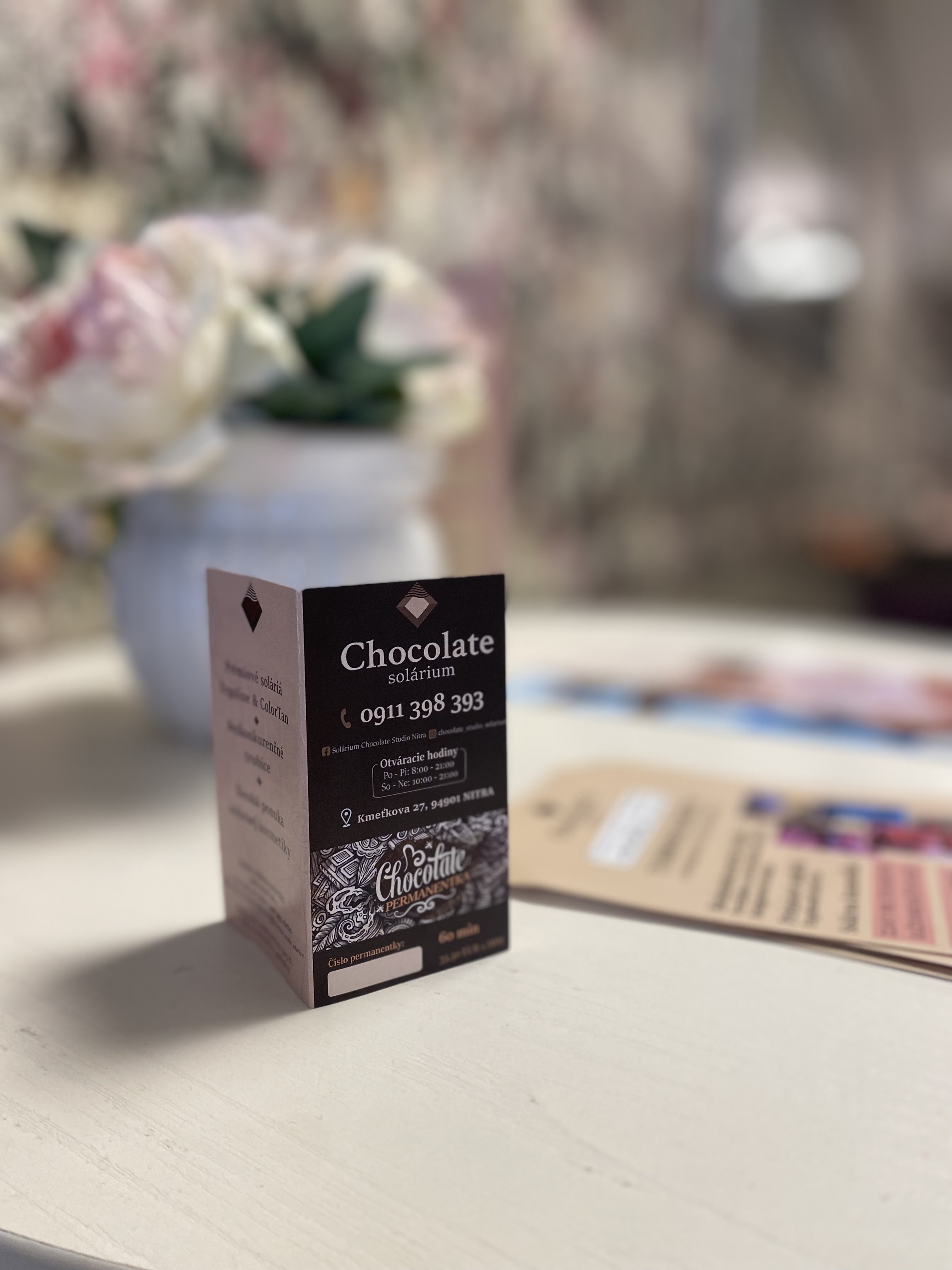 Chocolate Studio solárium detail